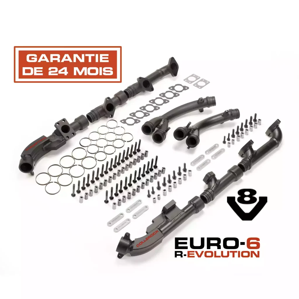 collecteurs d'echappement pour scania v8 euro 6